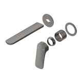Kaza Wall-Spout Combo - 2P - TRIM KIT ONLY - Gunmetal