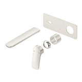 Kaza Wall-Spout Combo - 1P - TRIM KIT ONLY - Brushed Nickel