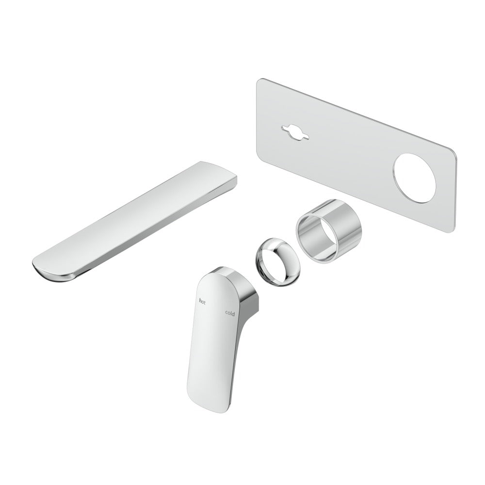 Kaza Wall-Spout Combo - 1P - TRIM KIT ONLY - Chrome