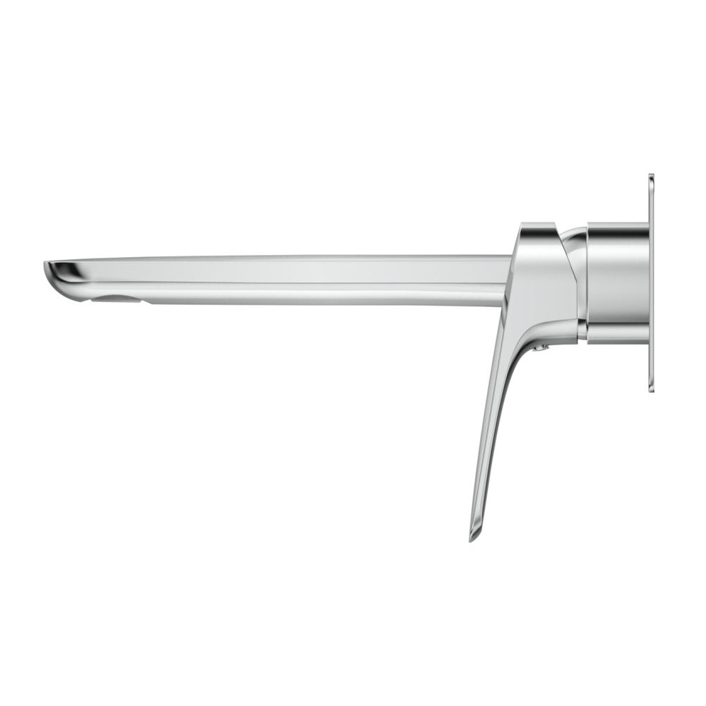 Kaza Wall-Spout Combo - 1P - TRIM KIT ONLY - Chrome