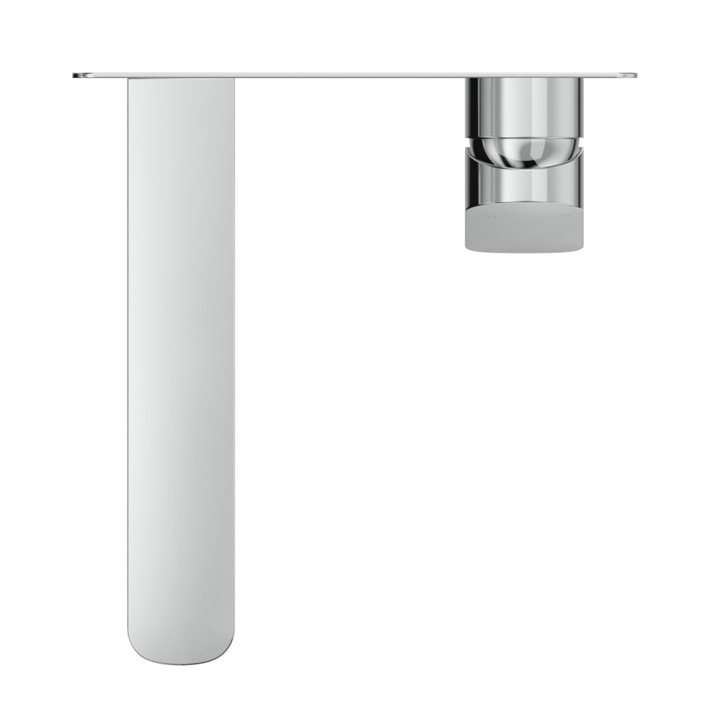 Kaza Wall-Spout Combo - 1P - TRIM KIT ONLY - Chrome