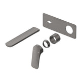 Kaza Wall-Spout Combo - 1P - TRIM KIT ONLY - Gunmetal