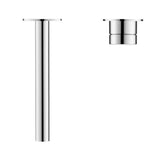 Mica Wall-Spout Combo - Straight Spout - 2P - TRIM KIT ONLY - Chrome