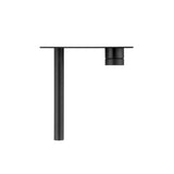 Mica Wall-Spout Combo - Straight Spout - 1P - TRIM KIT ONLY - Black