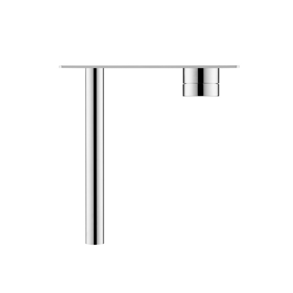 Mica Wall-Spout Combo - Straight Spout - 1P - TRIM KIT ONLY - Chrome