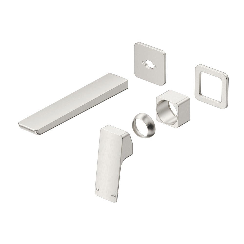 Tiago Wall-Spout Combo - 2P - TRIM KIT ONLY - Brushed Nickel