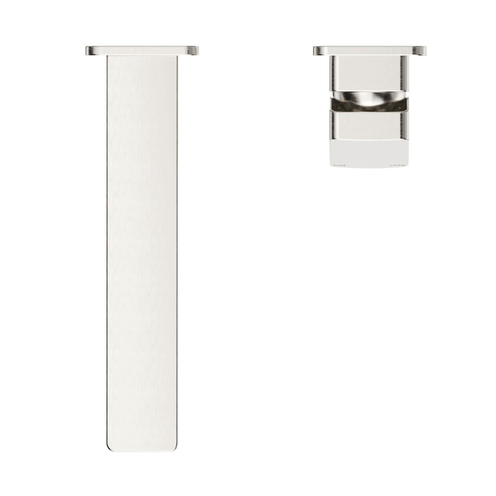 Tiago Wall-Spout Combo - 2P - TRIM KIT ONLY - Brushed Nickel