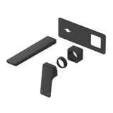 Tiago Wall-Spout Combo - 1P - TRIM KIT ONLY - Black
