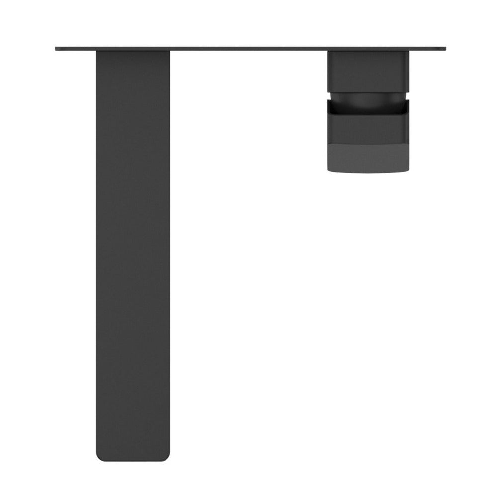Tiago Wall-Spout Combo - 1P - TRIM KIT ONLY - Black