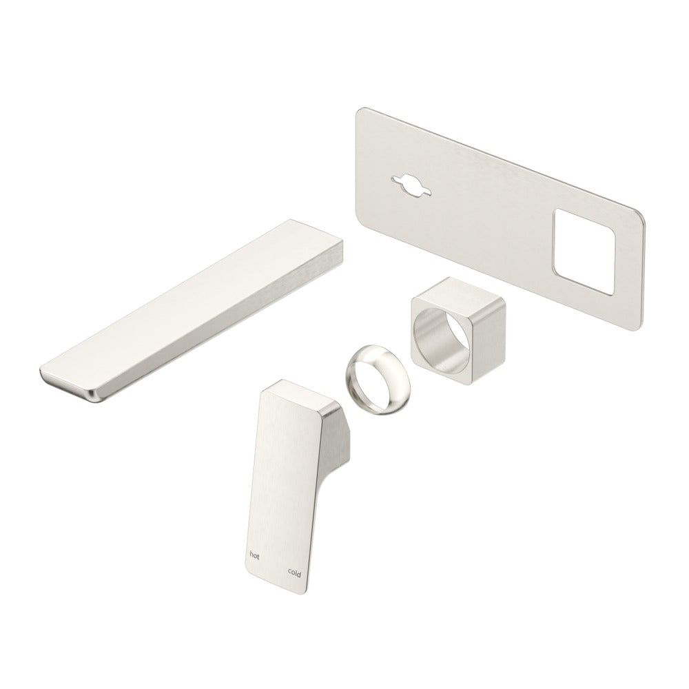 Tiago Wall-Spout Combo - 1P - TRIM KIT ONLY - Brushed Nickel