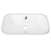 Bodhi Undermount Basin 540mm Gloss White – Gloss White