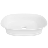 Timberline Bonnie Above Counter Basin 560mm Matte White