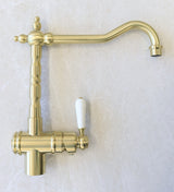 Bordeaux Kitchen Mixer - Brushed Bronze
