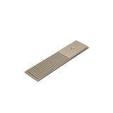 Momo Barrington Round Knob Backplate 32mm in Polished Nickel - close-up detail view