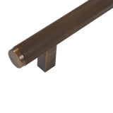 Momo Bellevue Knurled Appliance Pull Solid Brass 416mm