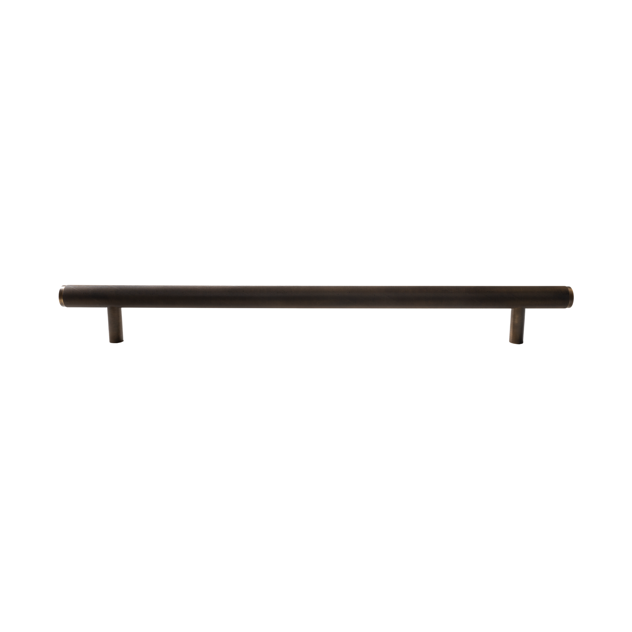 Momo Bellevue Knurled Solid Brass Entrance Pull Handle In