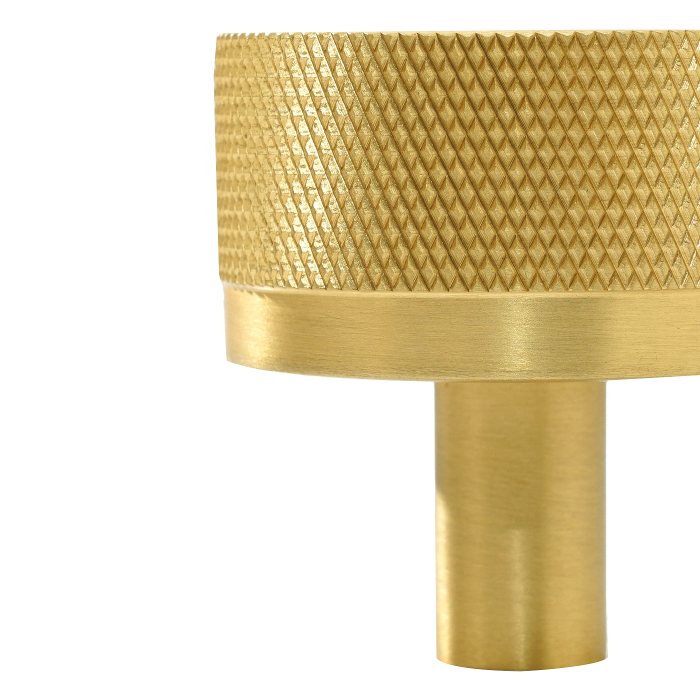 Momo Bellevue Knurled Knob Solid Brass 35mm
