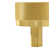 Momo Bellevue Knurled Knob Solid Brass 35mm