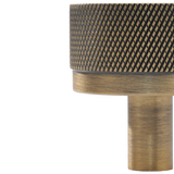 Momo Bellevue Knurled Knob Solid Brass 35mm