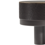 Momo Bellevue Knurled Knob Solid Brass 35mm