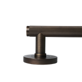 Momo Bellevue Solid Brass Knurled Lever Entrance Set In
