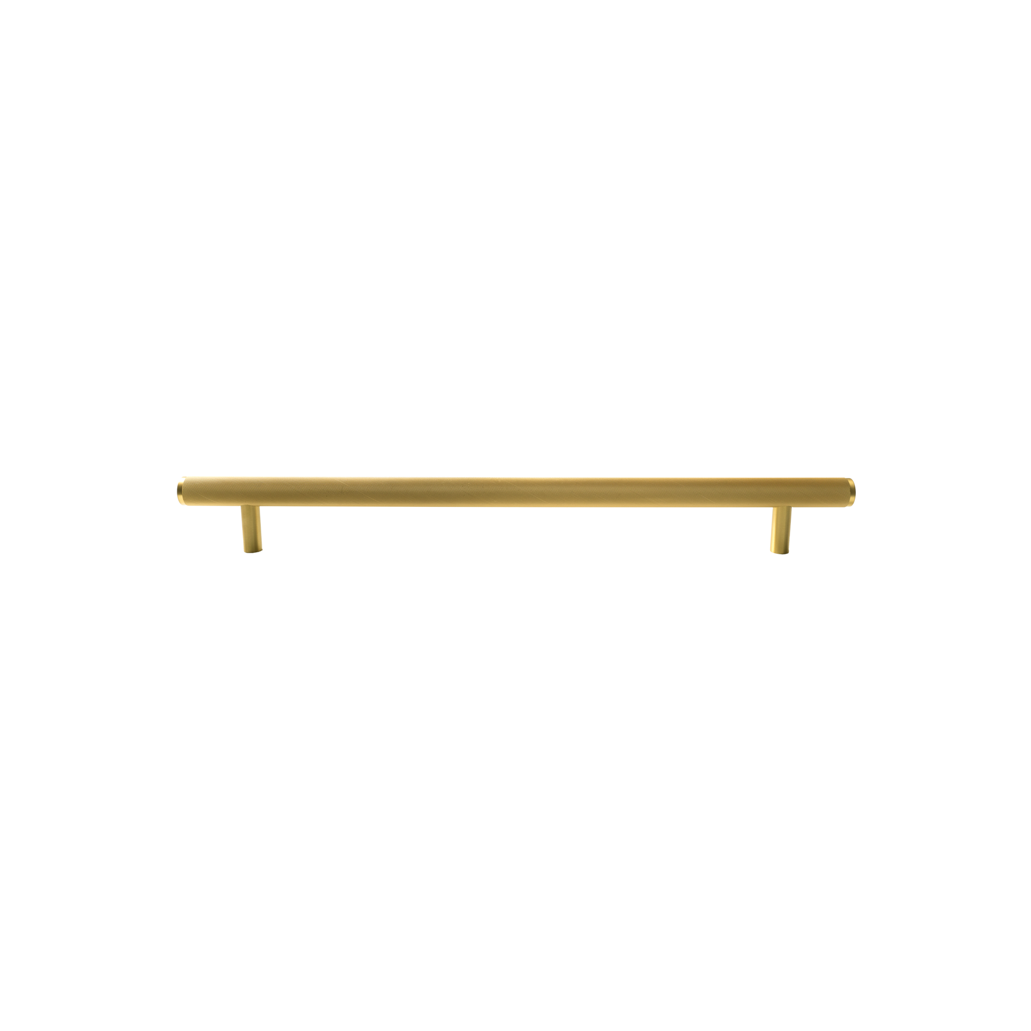 Momo Bellevue Knurled Solid Brass Door Pull Handle In