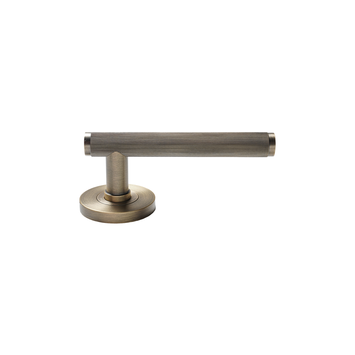 Momo Bellevue Solid Brass Lined Tubular Latch Passage Lever Set In