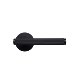 Momo Bellevue Solid Brass Lined Tubular Latch Passage Lever Set In