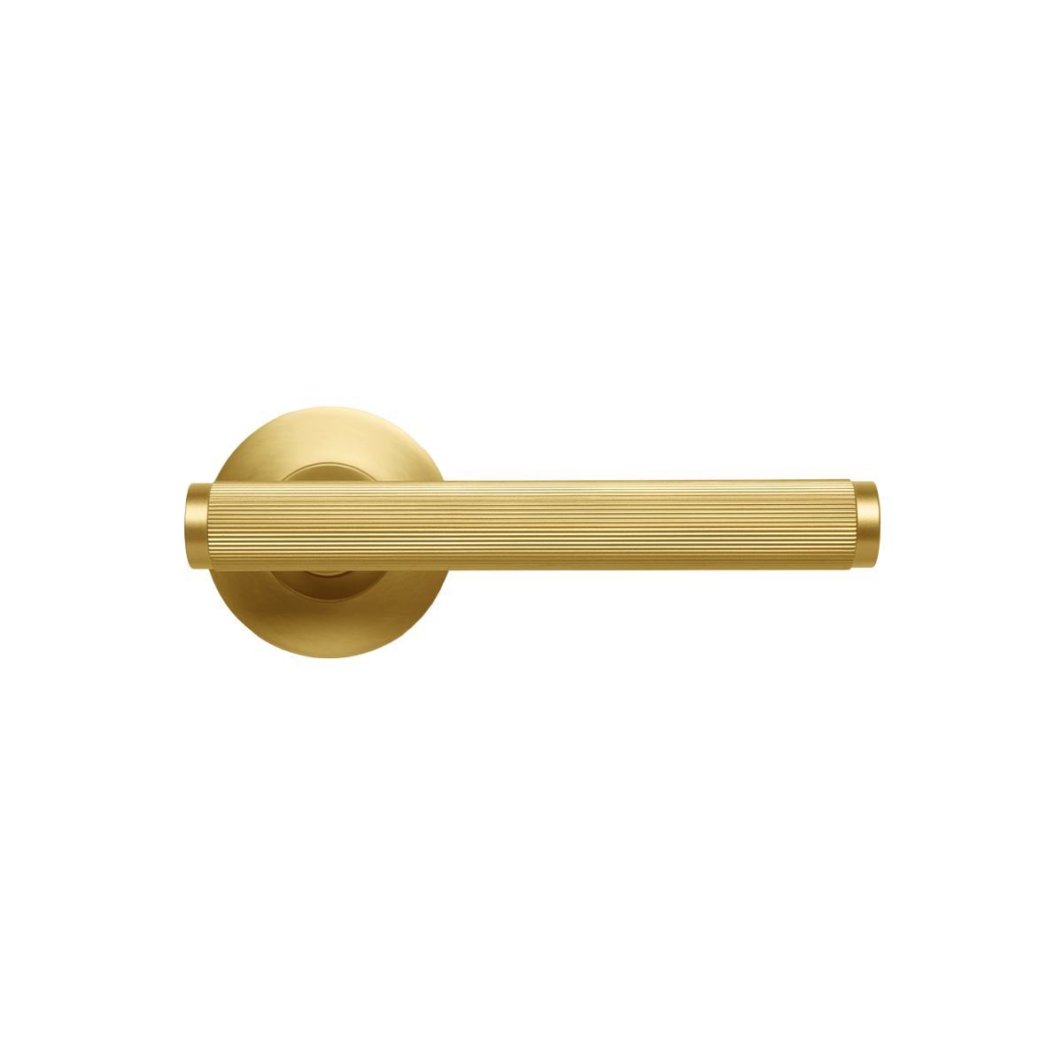Momo Bellevue Solid Brass Lined Tubular Latch Privacy Lever Set In
