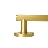 Momo Bellevue Solid Brass Lined Tubular Latch Privacy Lever Set In
