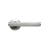 Momo Bellevue Solid Brass Lined Tubular Latch Privacy Lever Set In