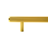Momo Bellevue Lined Solid Brass Door Pull Handle In