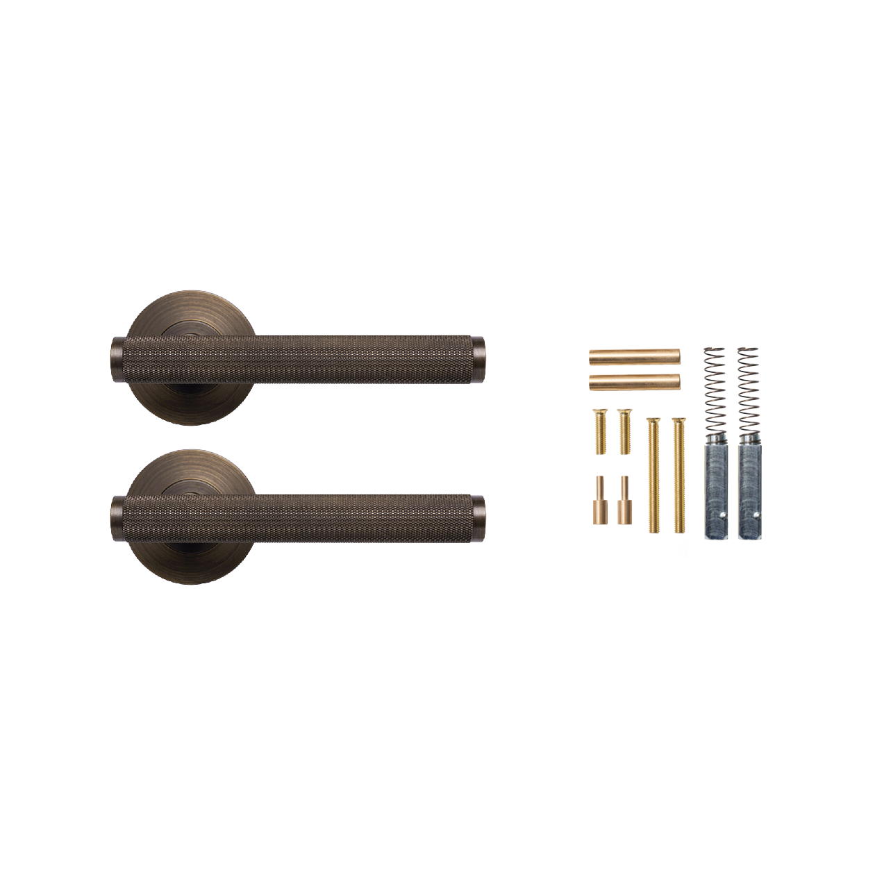 Momo Bellevue Knurled Lever Handle Set