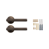 Momo Bellevue Knurled Lever Handle Set