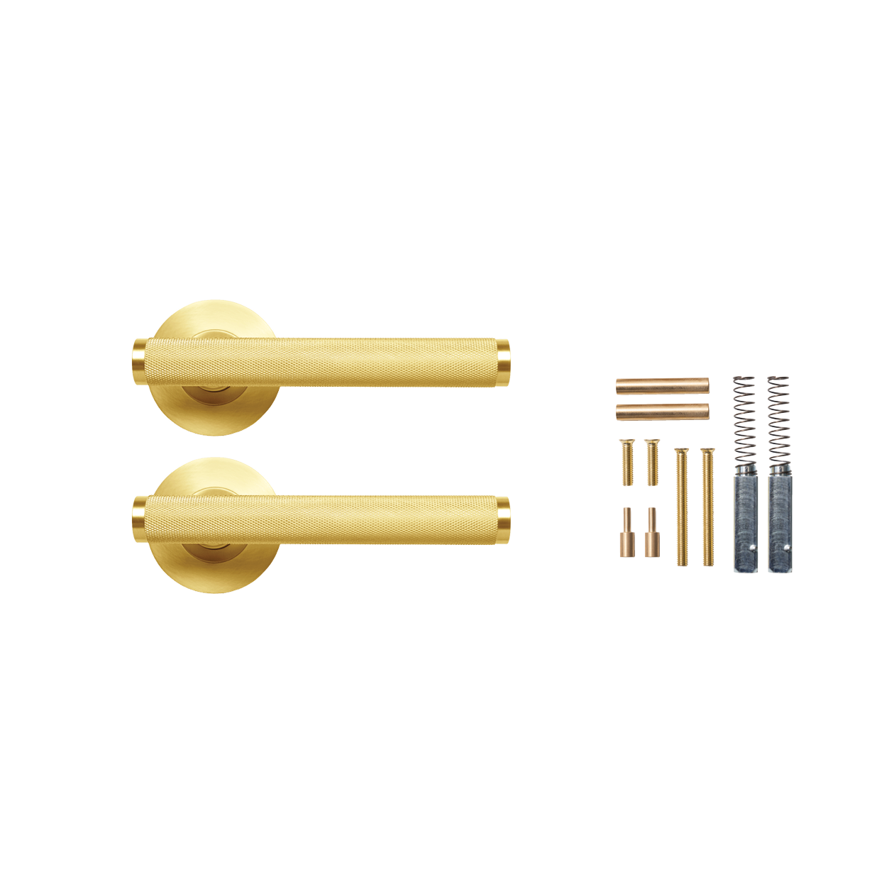 Momo Bellevue Knurled Lever Handle Set