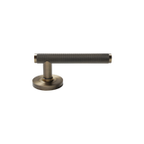 Momo Bellevue Solid Brass Knurled Lever Entrance Set In
