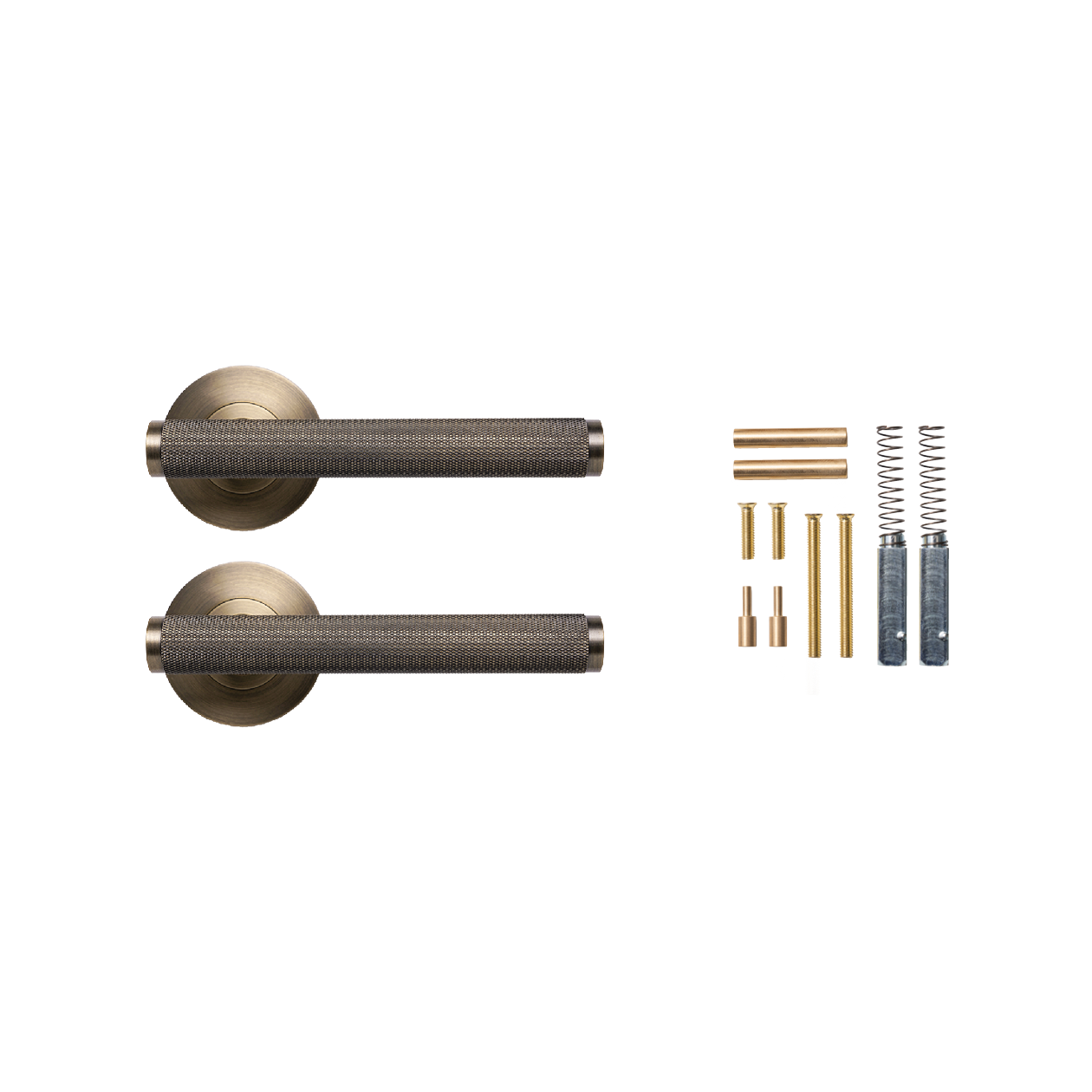 Momo Bellevue Knurled Lever Handle Set