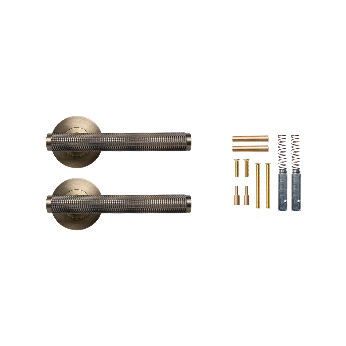 Momo Bellevue Knurled Lever Handle Set