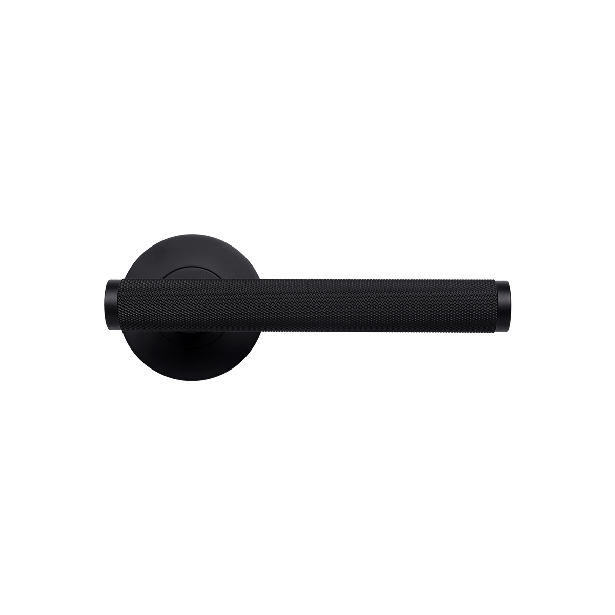 Momo Bellevue Solid Brass Knurled Lever Entrance Set In