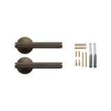 Momo Bellevue Lined Lever Handle Set