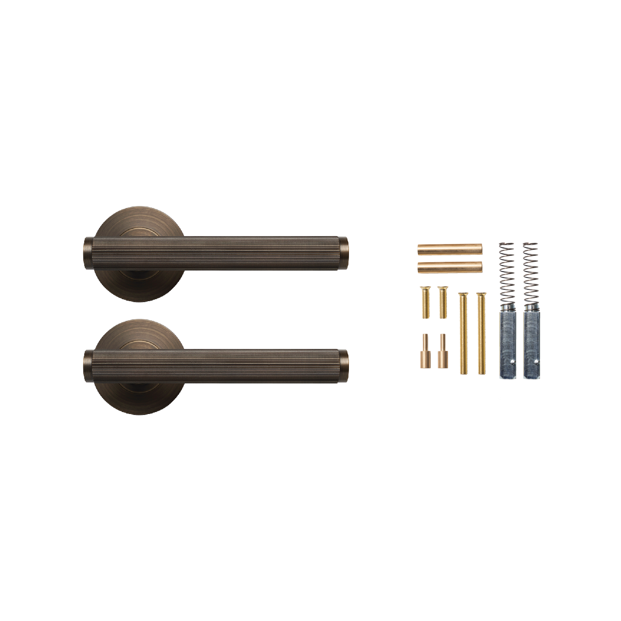 Momo Bellevue Lined Lever Handle Set