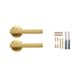 Momo Bellevue Lined Lever Handle Set