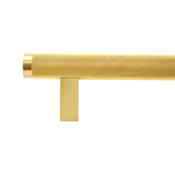 Momo Bellevue Knurled Bar Pull Solid Brass 320mm
