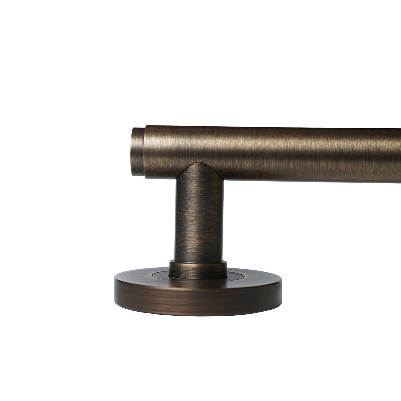 Momo Bellevue Solid Brass Plain Tubular Latch Passage Lever Set In