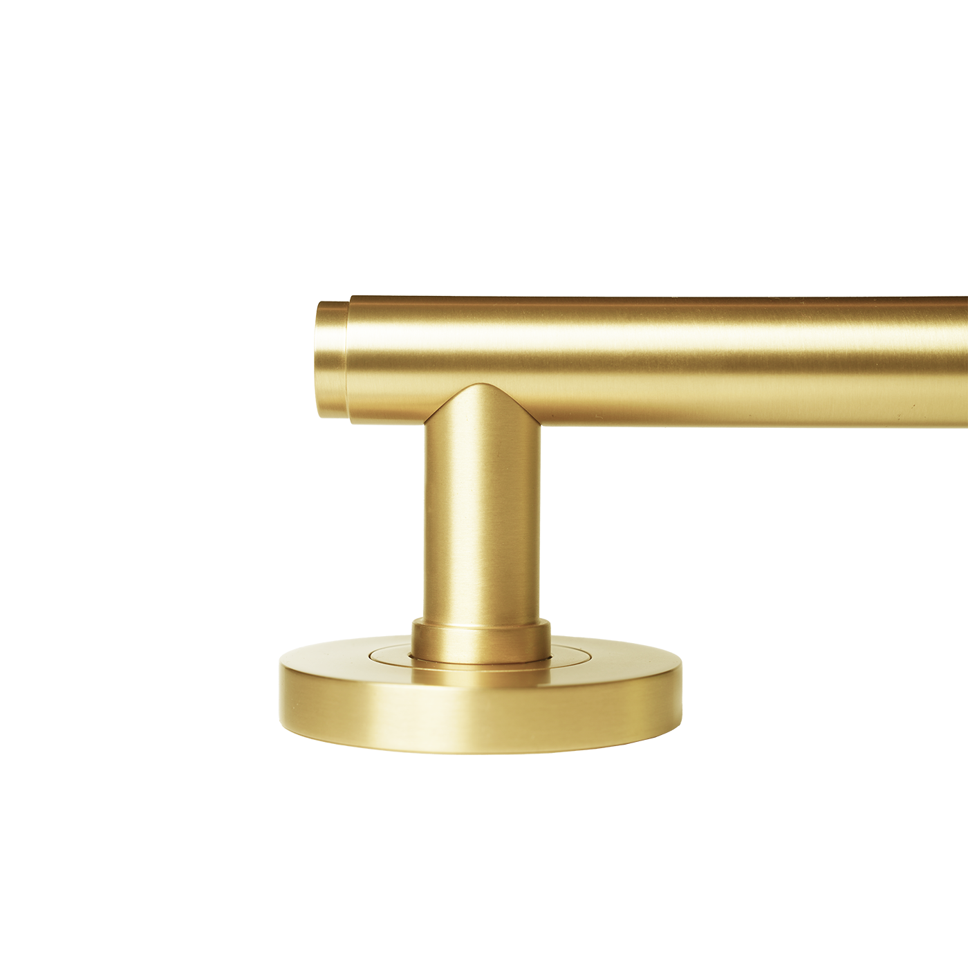 Momo Bellevue Solid Brass Plain Tubular Latch Passage Lever Set In