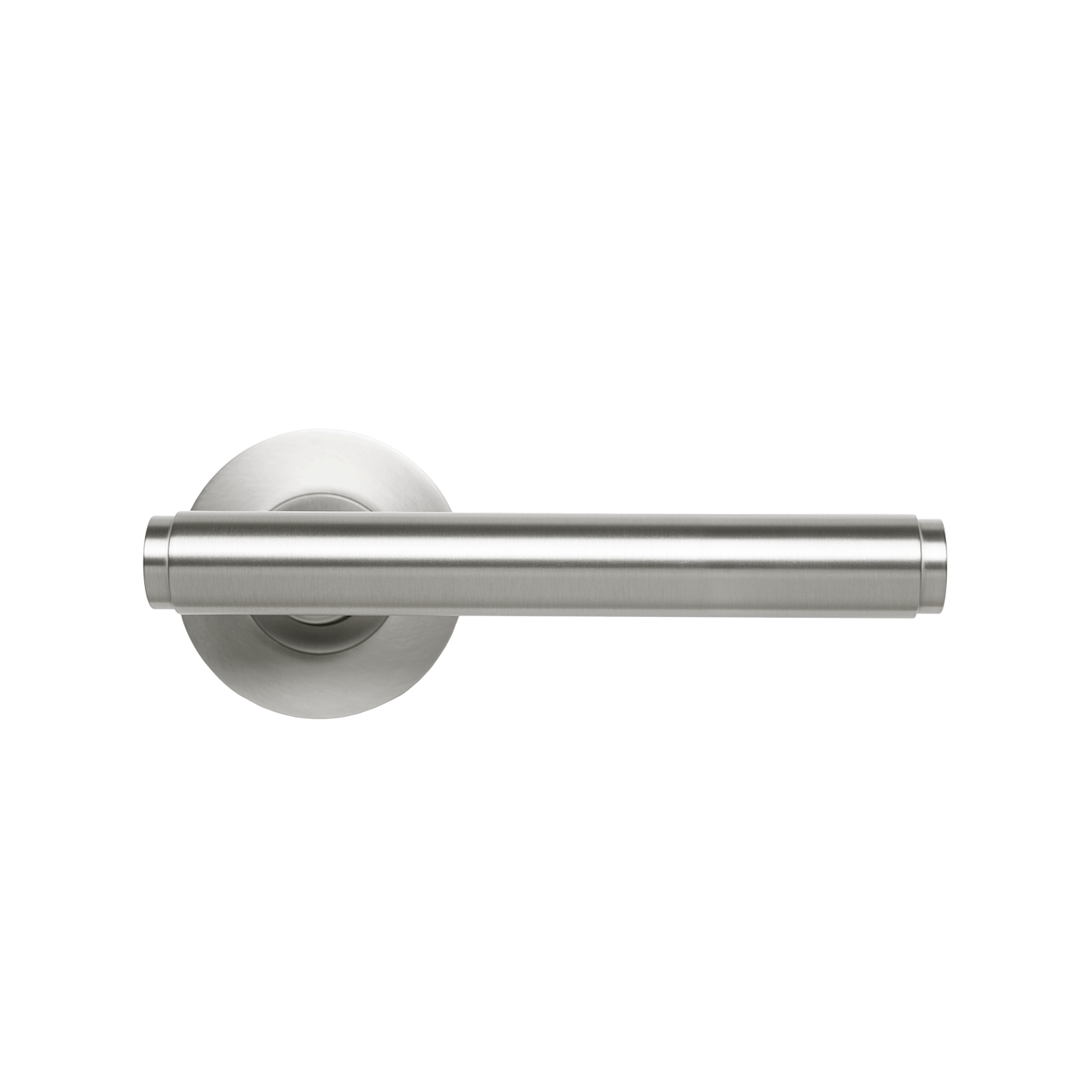 Momo Bellevue Solid Brass Plain Tubular Latch Passage Lever Set In