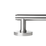 Momo Bellevue Solid Brass Plain Tubular Latch Passage Lever Set In