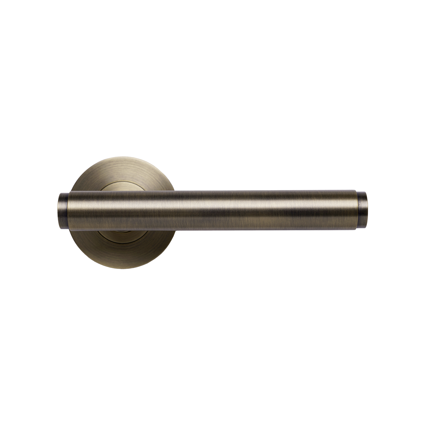 Momo Bellevue Solid Brass Plain Tubular Latch Passage Lever Set In