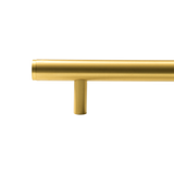 Momo Bellevue Plain Solid Brass Door Pull Handle In