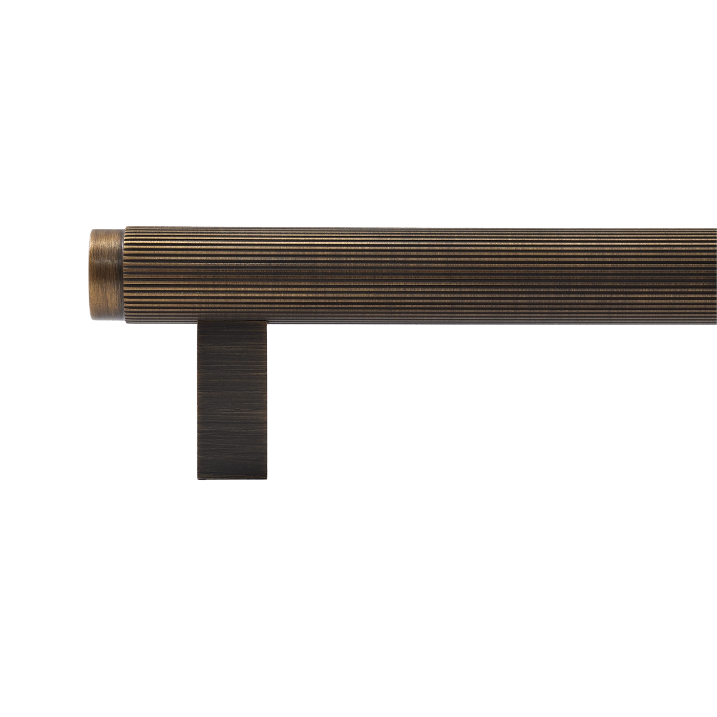 Momo Bellevue Lined Bar Pull Solid Brass 160mm